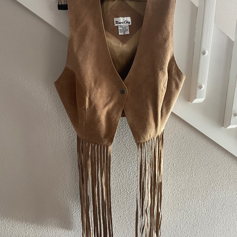 Leather vests by Rave city
